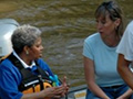 Atlanta Mayor Shirley Franklin and Upper Chattahoochee Riverkeeper Executive Director, Sally Bethea